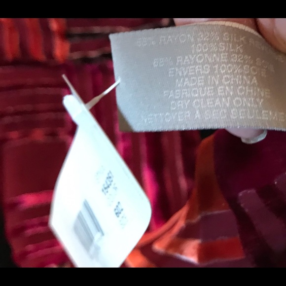 Echo Rayon / Silk Reversible Scarf - Picture 2 of 3